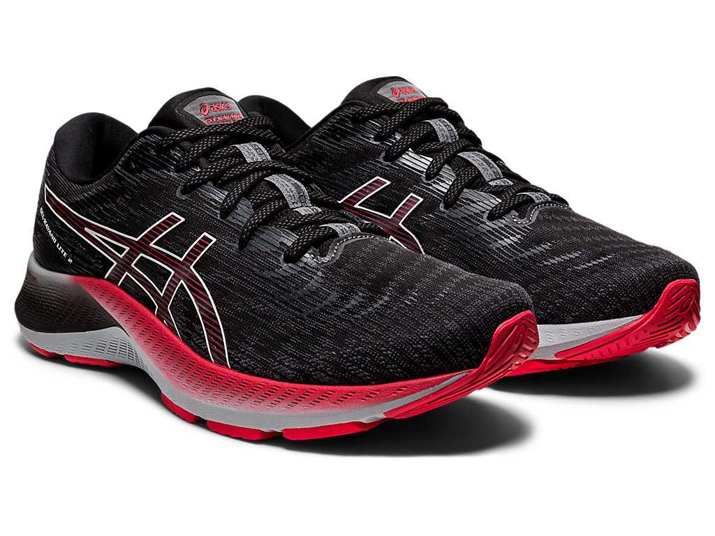 Buty do Biegania Męskie Asics Gel-kayano Lite 2 Czarne Białe | 24189-RKQA