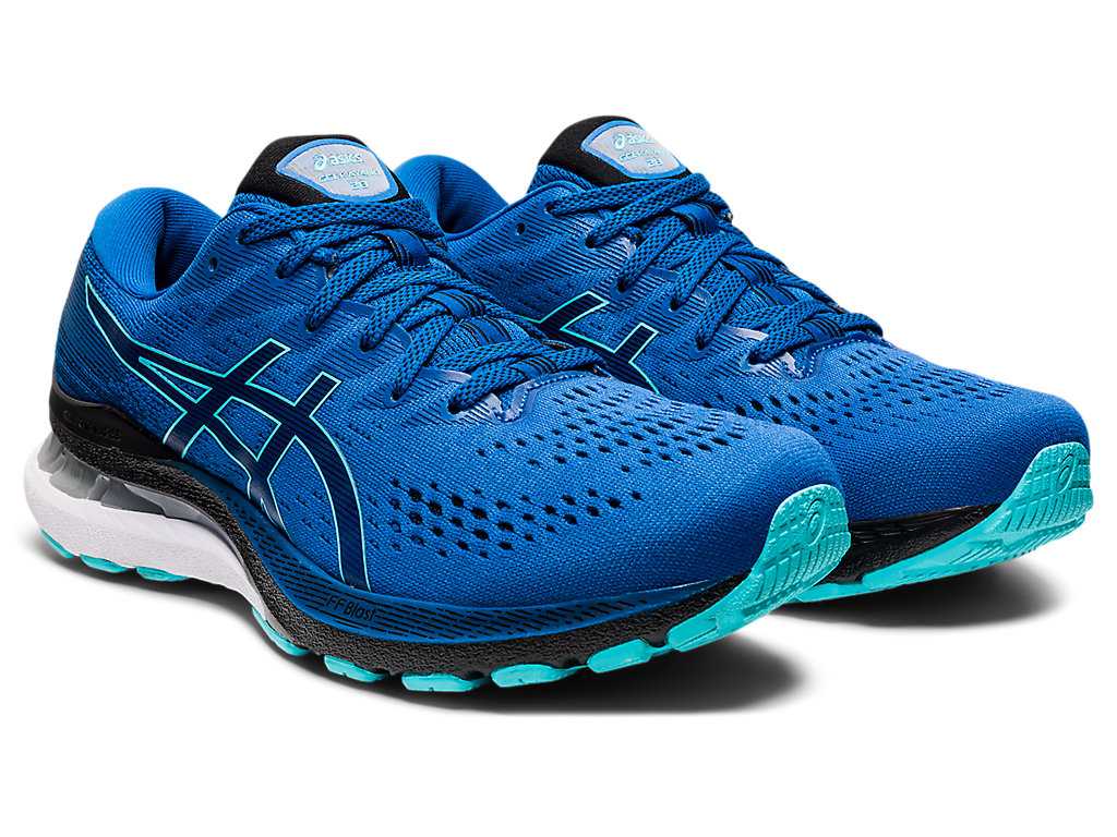 Buty do Biegania Męskie Asics Gel-kayano 28 (2e) Czarne | 51396-GLVK