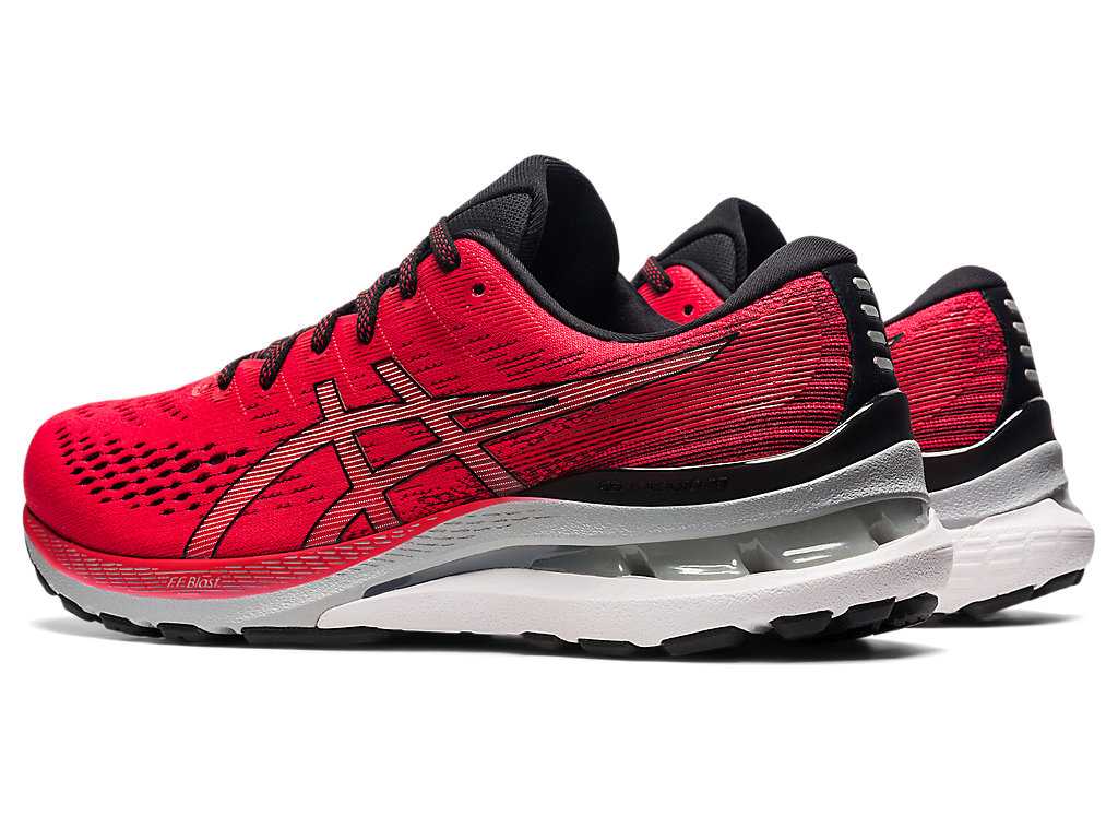 Buty do Biegania Męskie Asics Gel-kayano 28 Czerwone Czarne | 51634-BWKM