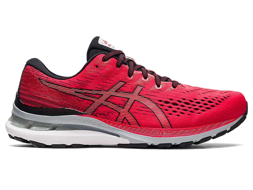 Buty do Biegania Męskie Asics Gel-kayano 28 Czerwone Czarne | 51634-BWKM