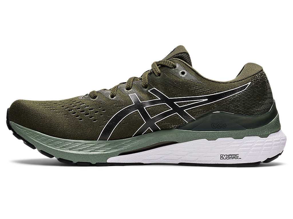 Buty do Biegania Męskie Asics Gel-kayano 28 Oliwkowe Czarne | 56729-BULS