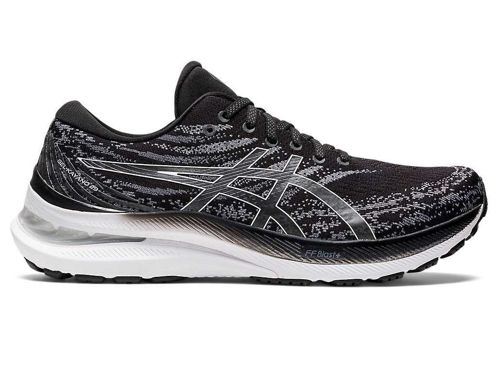 Buty do Biegania Męskie Asics Gel-kayano 29 Czarne Białe | 65429-BFVZ