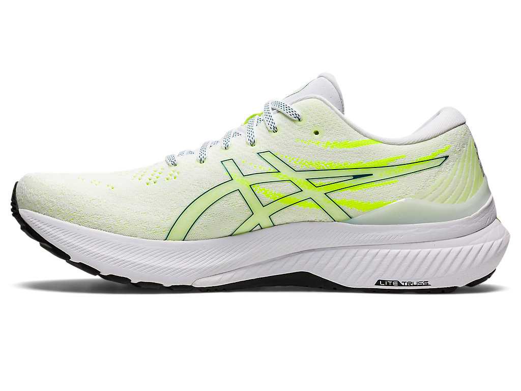 Buty do Biegania Męskie Asics Gel-kayano 29 Białe Jasny Zielone | 81405-NGOQ