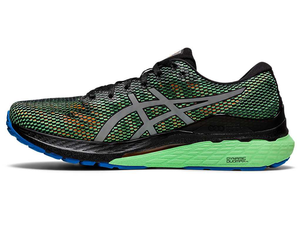 Buty do Biegania Męskie Asics Gel-kayano 28 Lite-show Czarne Srebrne | 84653-YSXA