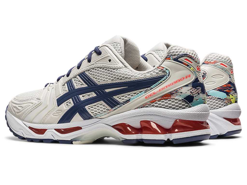 Buty do Biegania Męskie Asics Gel-kayano 14 Szare Niebieskie | 95763-RWAV