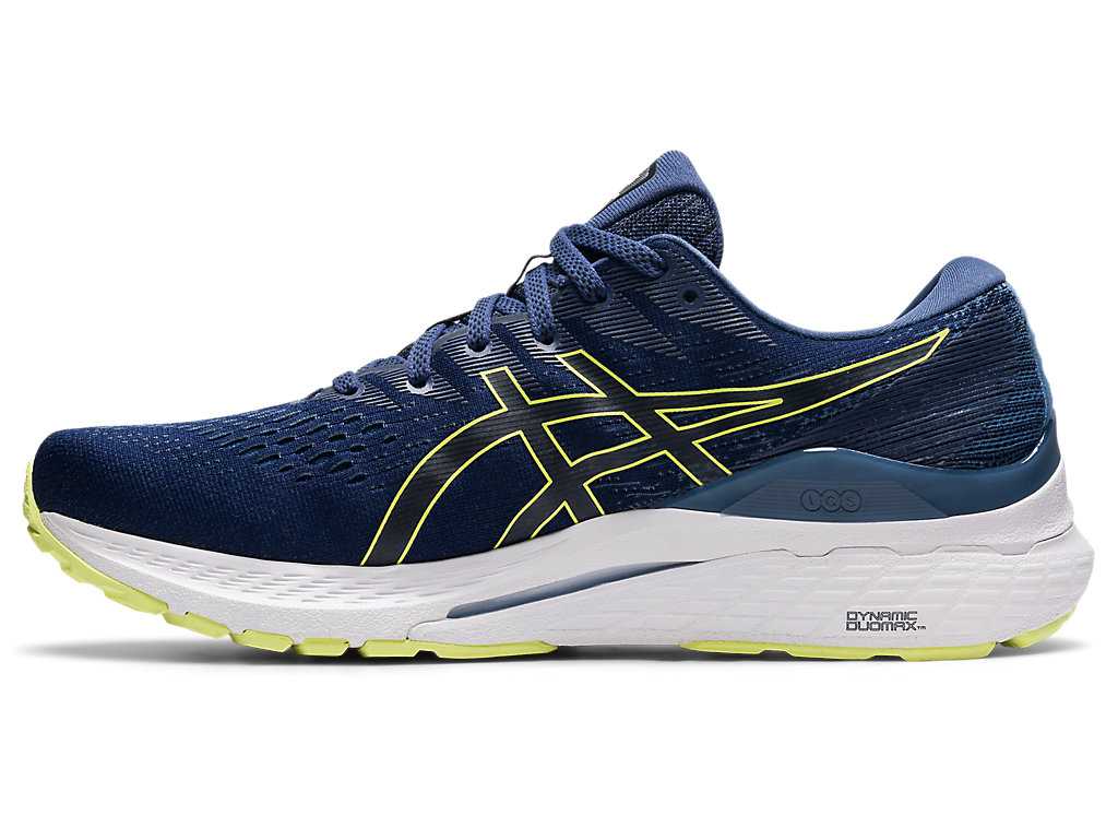 Buty do Biegania Męskie Asics Gel-kayano 28 Niebieskie Żółte | 96107-LJFH