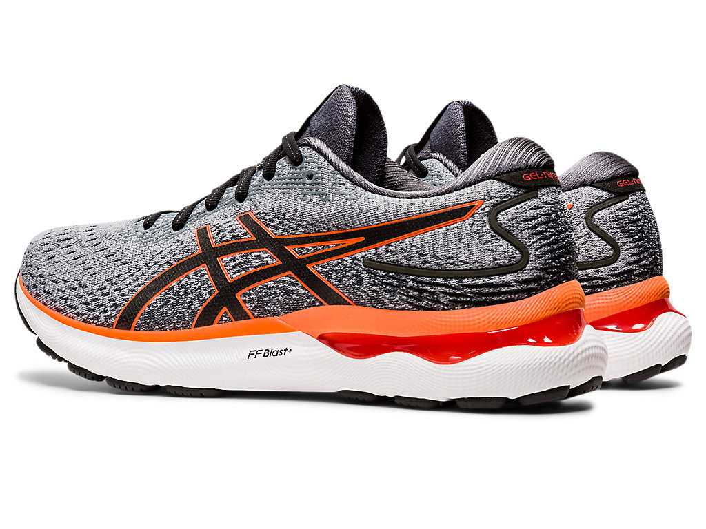 Buty do Biegania Męskie Asics Gel-nimbus 24 (2e) Pomarańczowe | 24518-NRIC