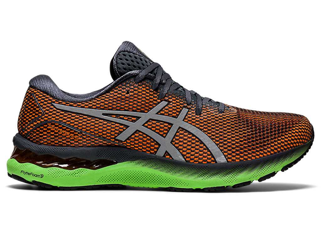 Buty do Biegania Męskie Asics Gel-nimbus 23 Lite-show Szare Srebrne | 45673-GWHR