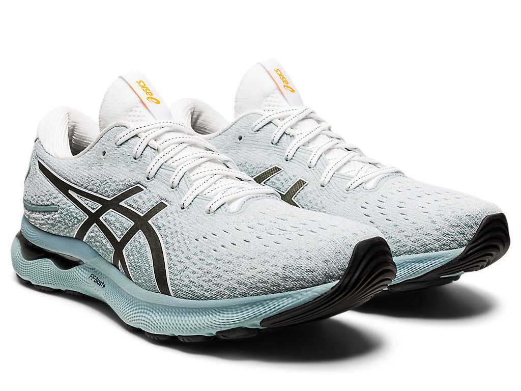 Buty do Biegania Męskie Asics Gel-nimbus 24 Głęboka Szare Białe | 46087-BDZI