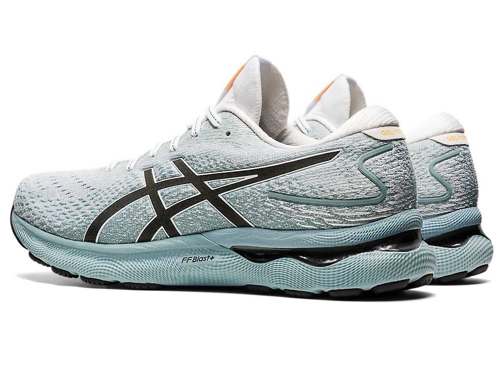 Buty do Biegania Męskie Asics Gel-nimbus 24 Głęboka Szare Białe | 46087-BDZI