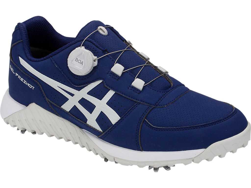 Buty do Biegania Męskie Asics Gel-preshot Boa Granatowe Szare | 39615-UAVL