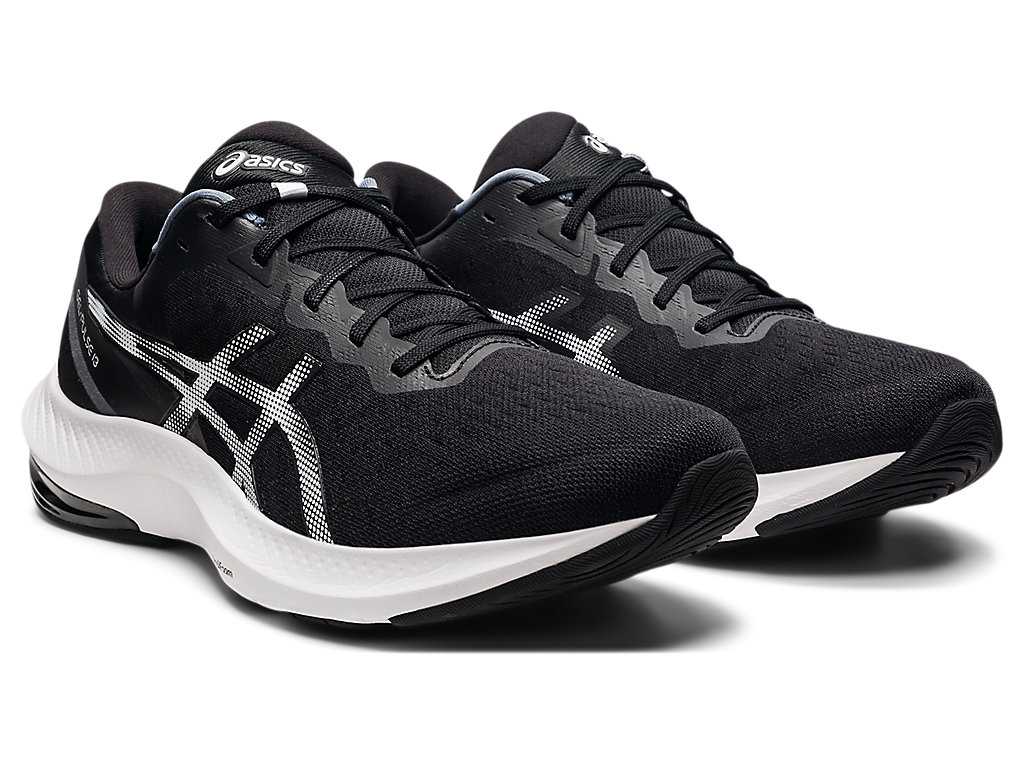 Buty do Biegania Męskie Asics Gel-pulse 13 (4e) Czarne Białe | 94813-YFDM