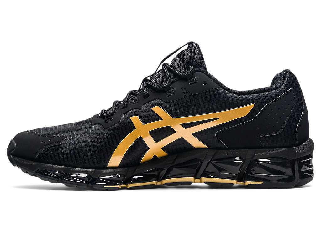 Buty do Biegania Męskie Asics Gel-quantum 360 6 Czarne Złote | 07364-TSQE