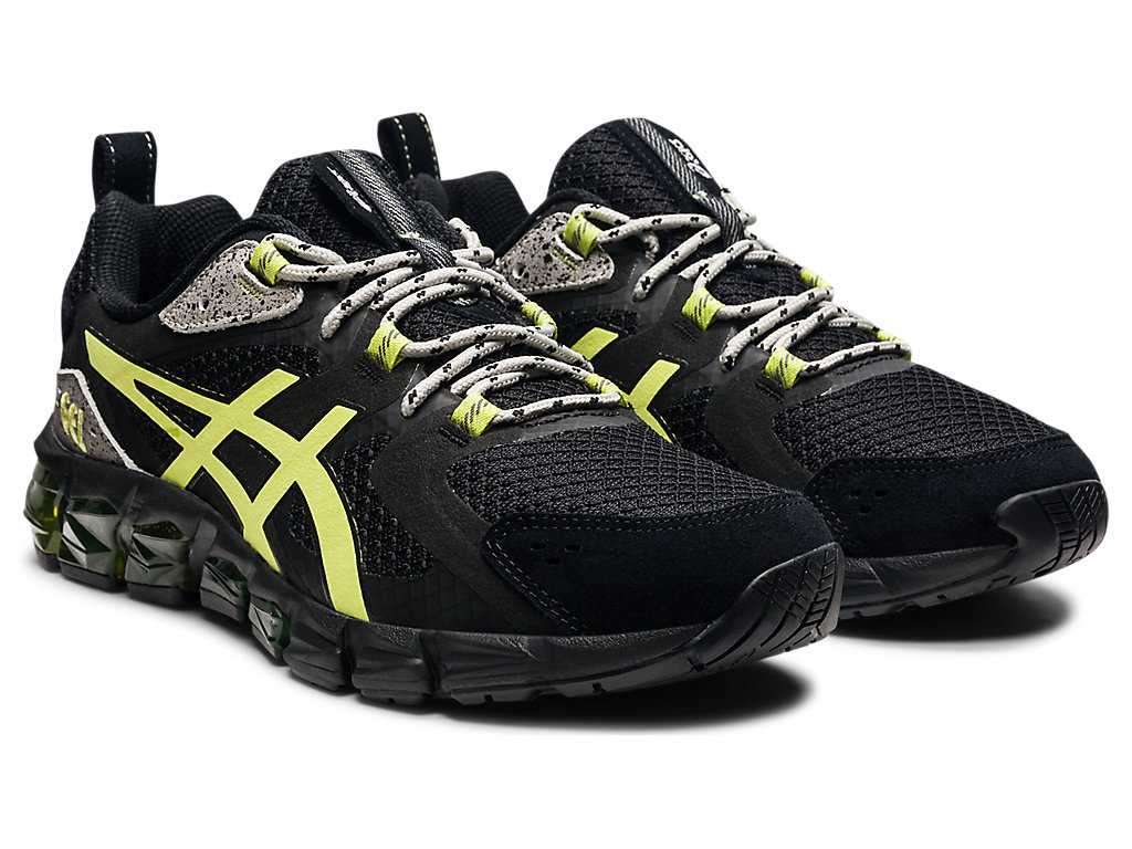 Buty do Biegania Męskie Asics Gel-quantum 180 Czarne Żółte | 43917-PSHU