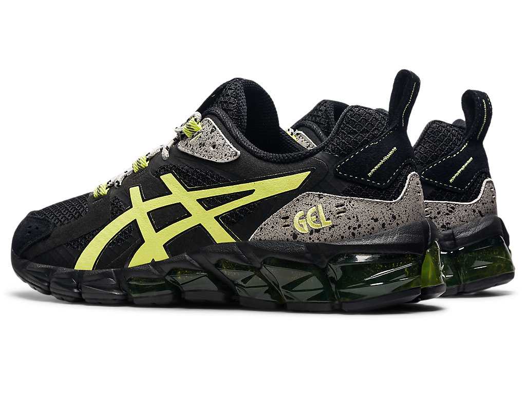 Buty do Biegania Męskie Asics Gel-quantum 180 Czarne Żółte | 43917-PSHU