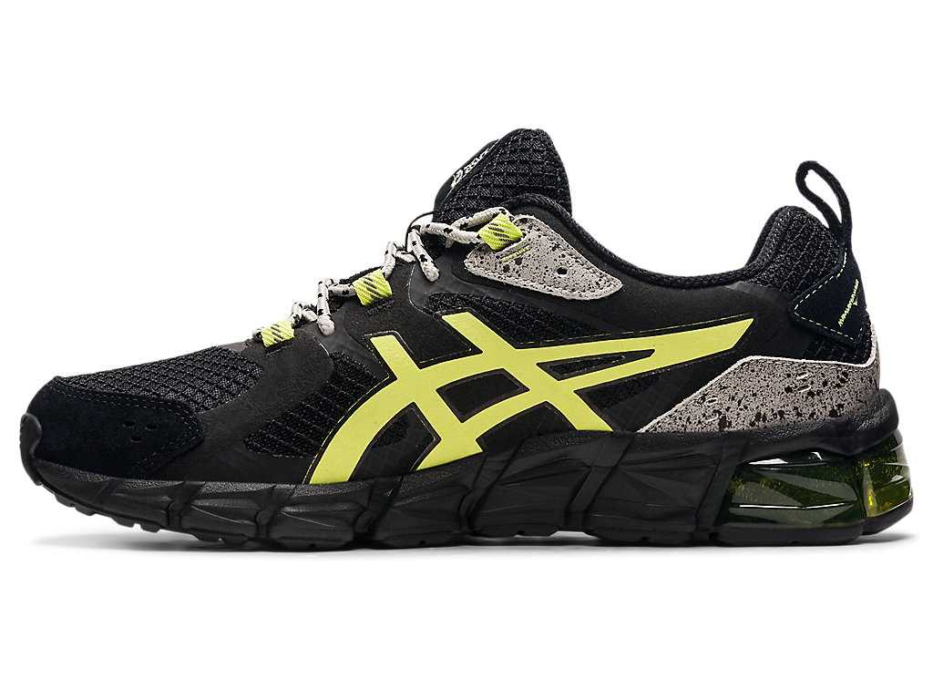 Buty do Biegania Męskie Asics Gel-quantum 180 Czarne Żółte | 43917-PSHU