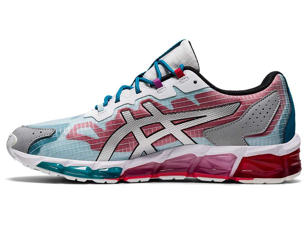 Buty do Biegania Męskie Asics Gel-quantum 360 6 Czerwone Turkusowe Niebieskie | 52063-MYZG