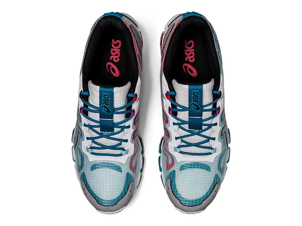 Buty do Biegania Męskie Asics Gel-quantum 360 6 Czerwone Turkusowe Niebieskie | 52063-MYZG