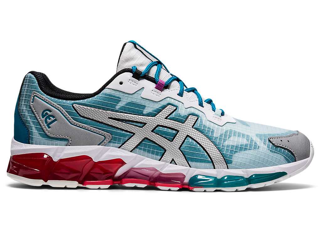 Buty do Biegania Męskie Asics Gel-quantum 360 6 Czerwone Turkusowe Niebieskie | 52063-MYZG