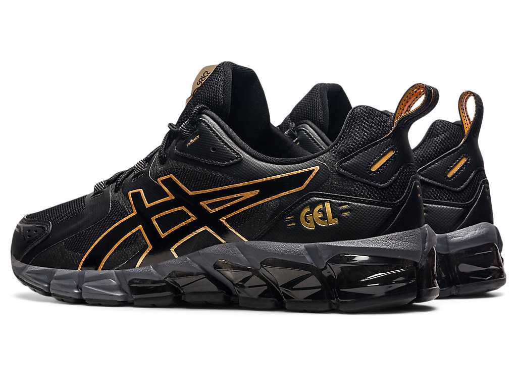 Buty do Biegania Męskie Asics Gel-quantum 180 Czarne Złote | 53670-WBDR