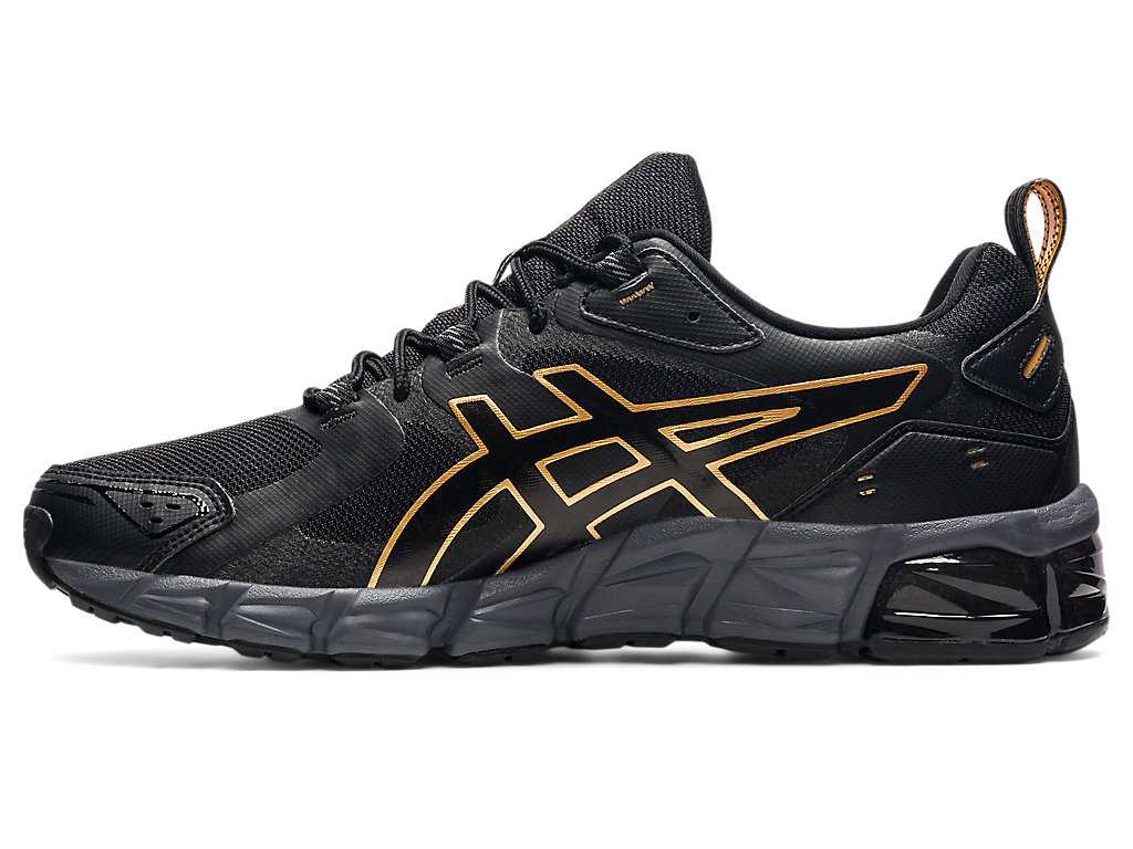 Buty do Biegania Męskie Asics Gel-quantum 180 Czarne Złote | 53670-WBDR