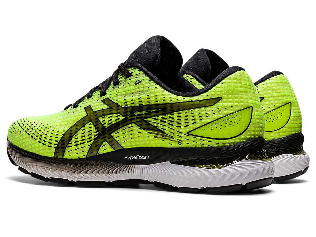 Buty do Biegania Męskie Asics Gel-saiun Żółte Srebrne Białe | 81305-ZLMQ