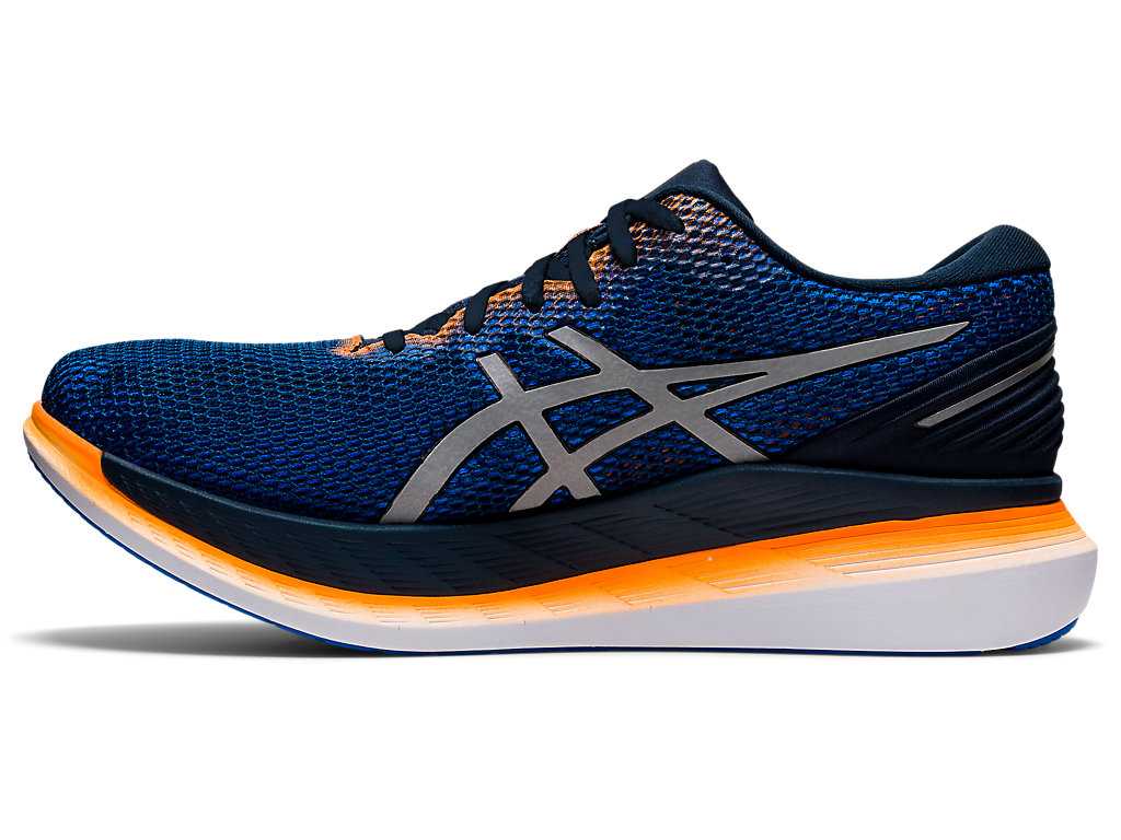 Buty do Biegania Męskie Asics Glideride 2 Lite-show Niebieskie Srebrne | 12809-HTKN