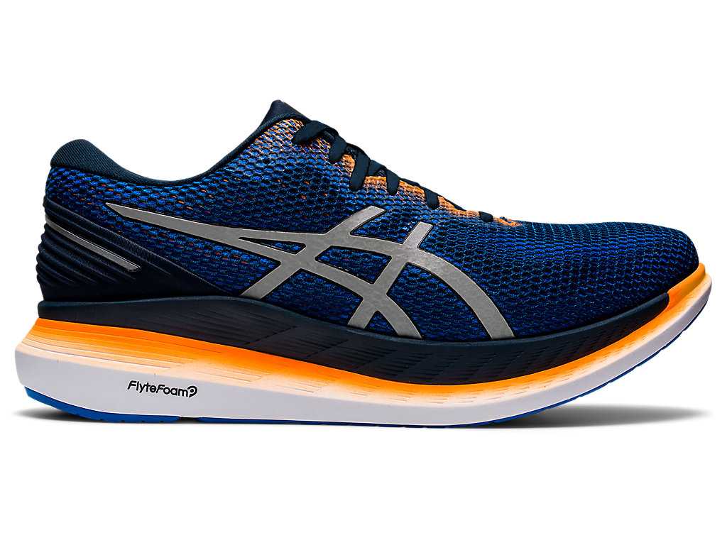 Buty do Biegania Męskie Asics Glideride 2 Lite-show Niebieskie Srebrne | 12809-HTKN