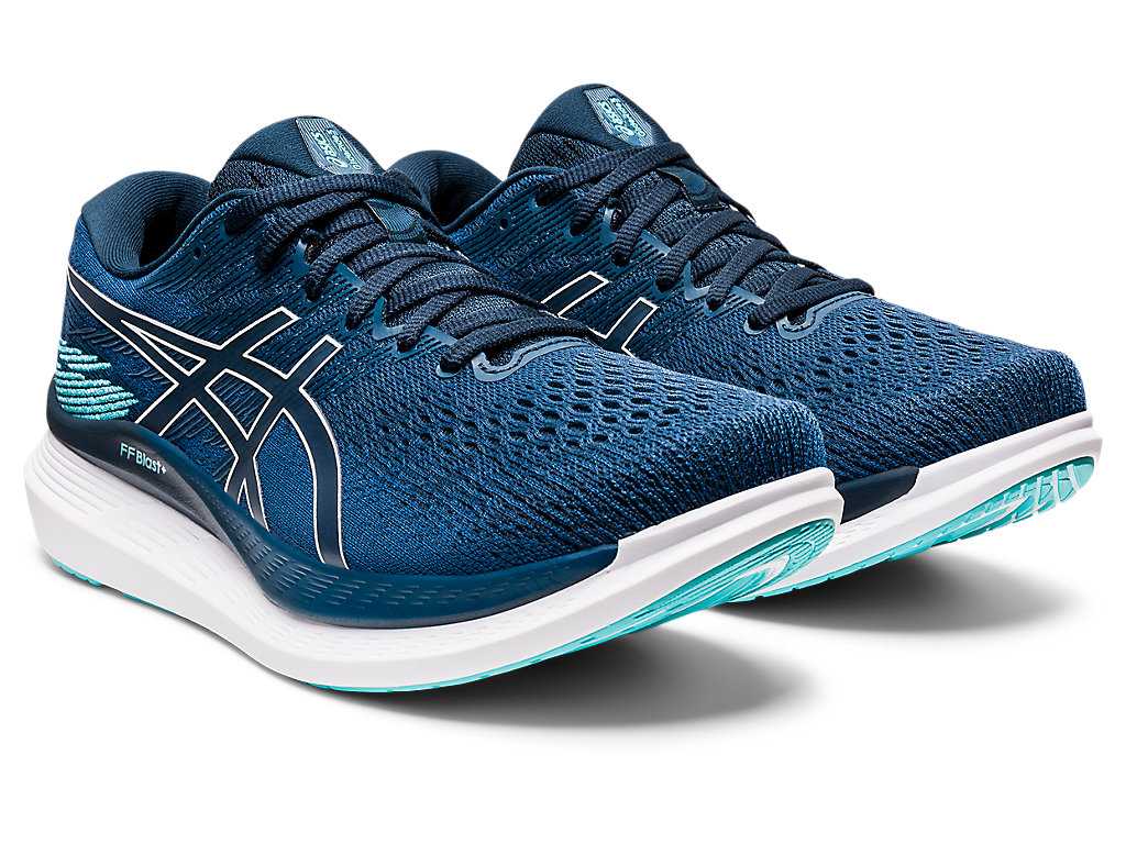 Buty do Biegania Męskie Asics Glideride 3 Niebieskie Niebieskie | 13479-WGLH