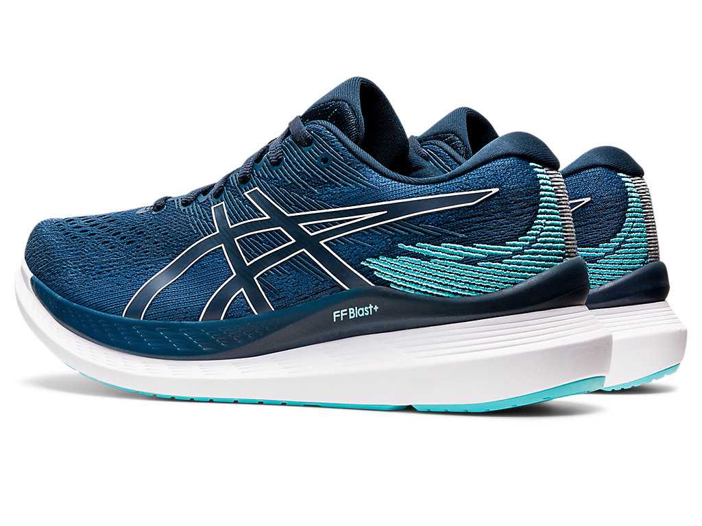 Buty do Biegania Męskie Asics Glideride 3 Niebieskie Niebieskie | 13479-WGLH