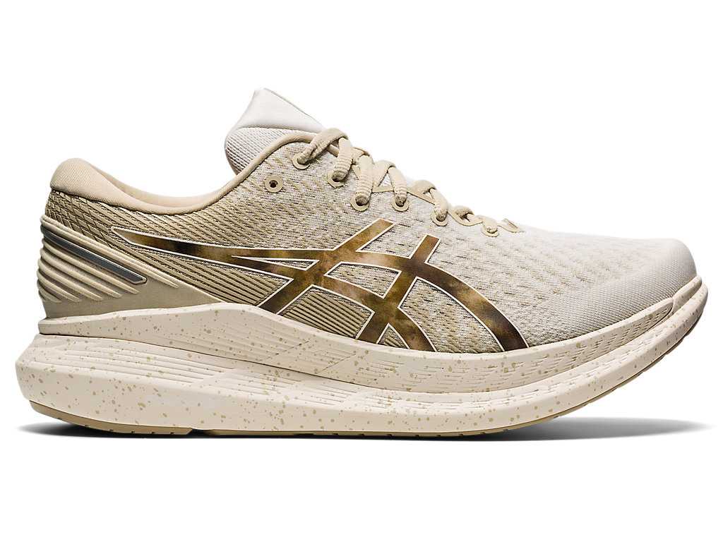 Buty do Biegania Męskie Asics Glideride 2 Kremowe | 13579-WXVQ