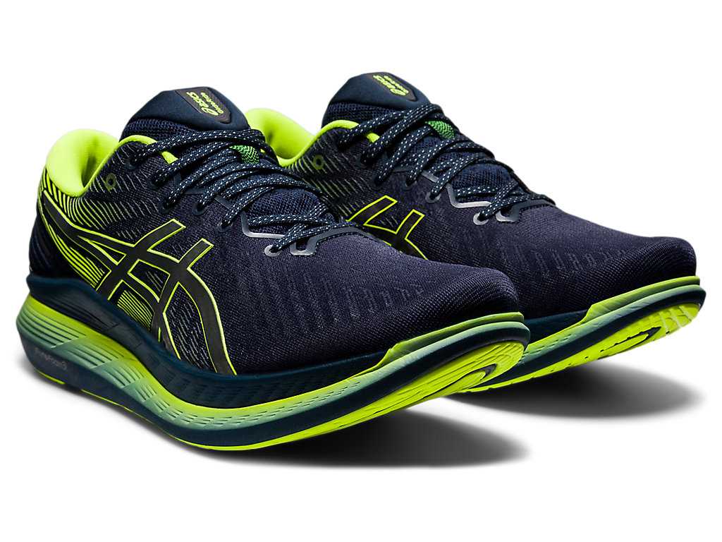 Buty do Biegania Męskie Asics Glideride 2 Lite-show Niebieskie | 60147-TXNB