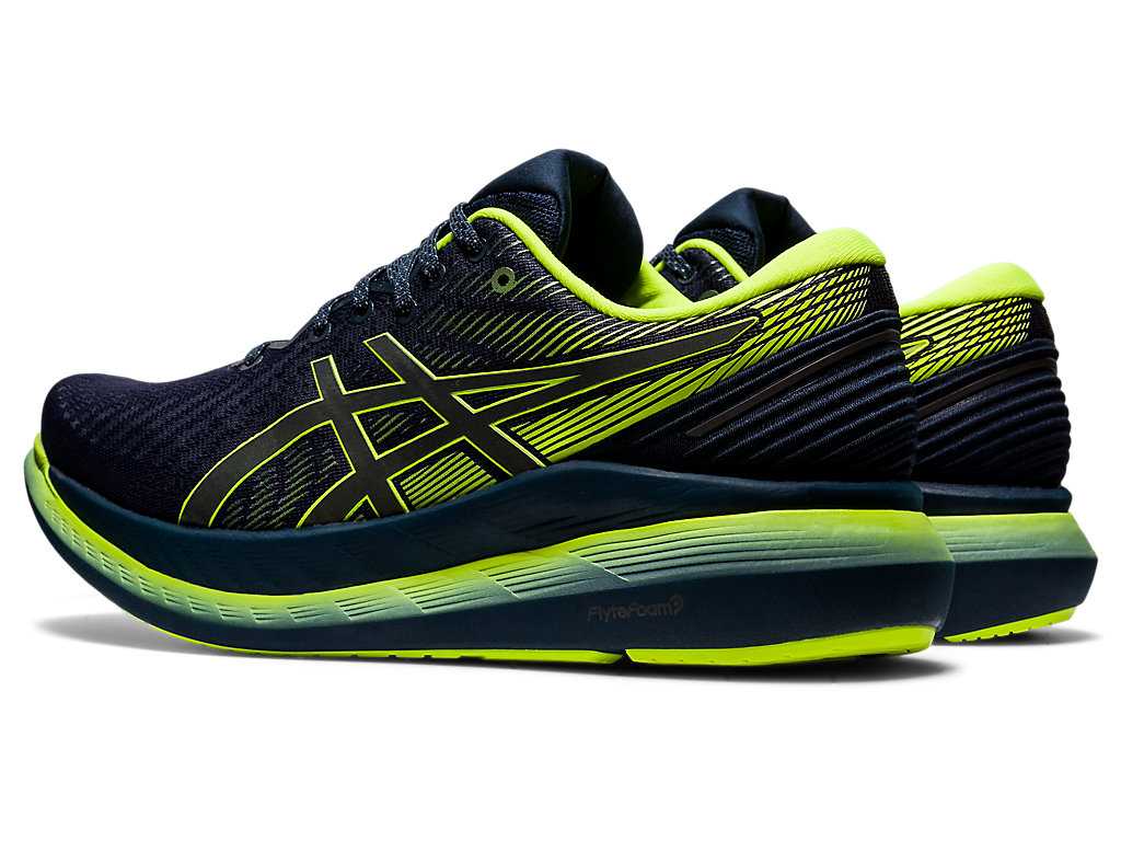 Buty do Biegania Męskie Asics Glideride 2 Lite-show Niebieskie | 60147-TXNB