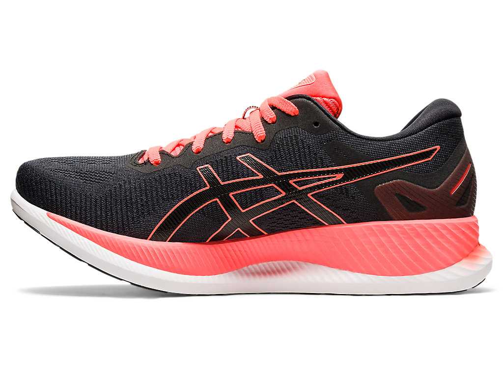 Buty do Biegania Męskie Asics Glideride Czarne Czerwone | 75042-KPAR