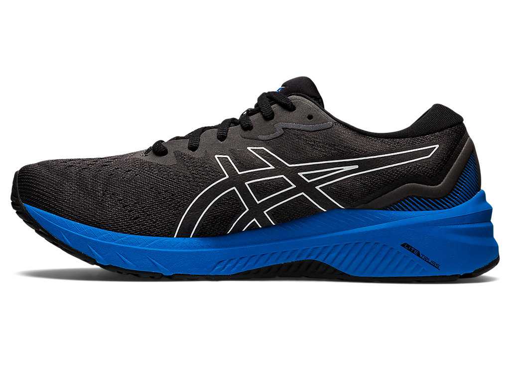 Buty do Biegania Męskie Asics Gt-1000 11 Czarne Niebieskie | 07498-RXAC