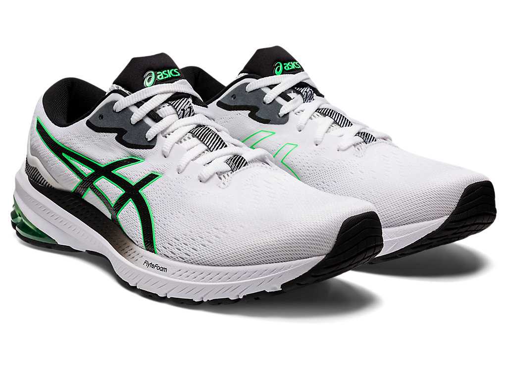 Buty do Biegania Męskie Asics Gt-1000 11 Białe Czarne | 57230-RPOB