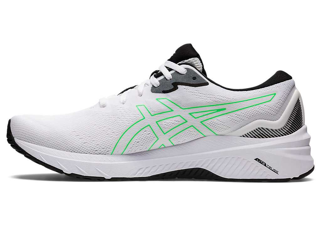 Buty do Biegania Męskie Asics Gt-1000 11 Białe Czarne | 57230-RPOB