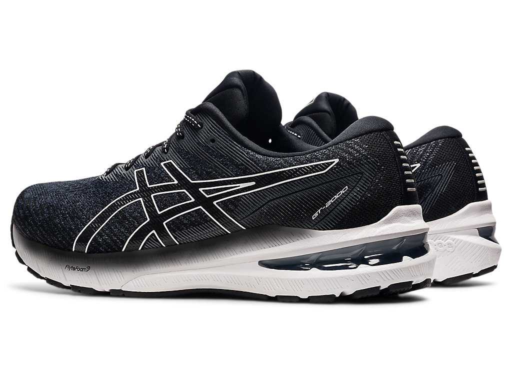 Buty do Biegania Męskie Asics Gt-2000 10 Czarne Białe | 54706-BMRW