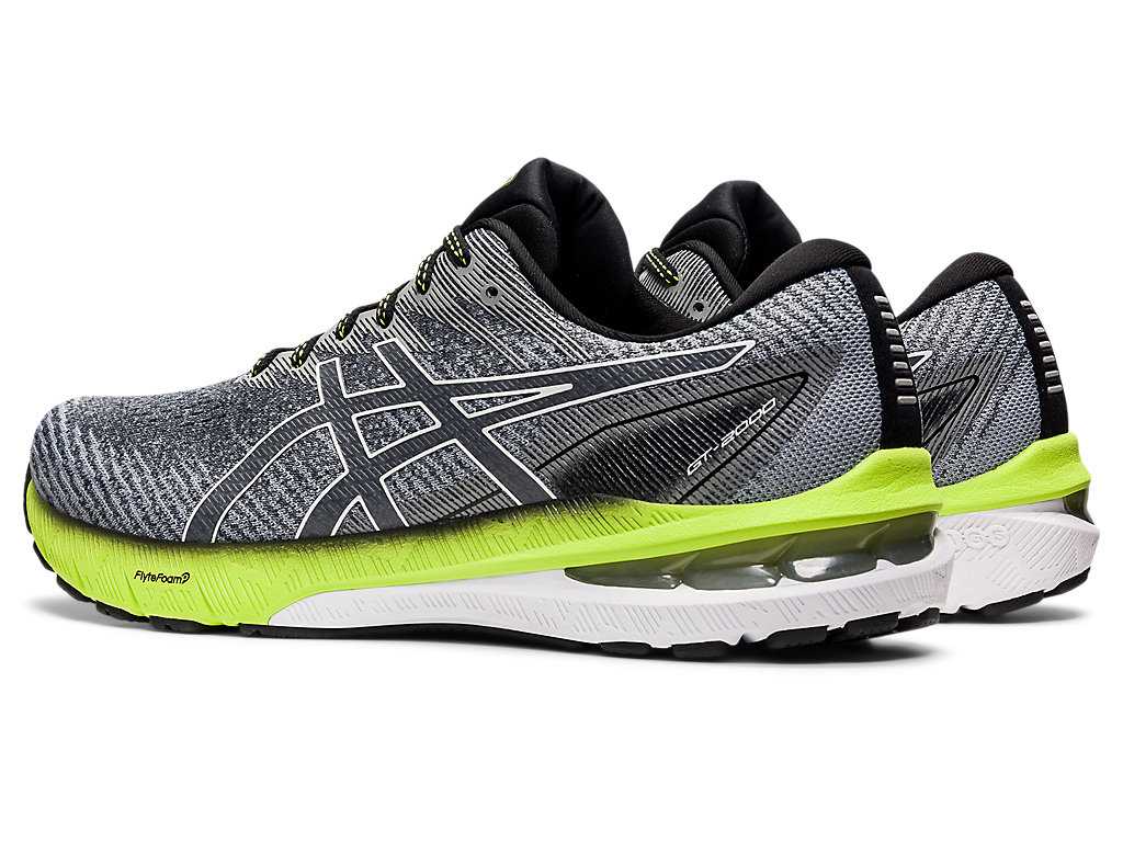 Buty do Biegania Męskie Asics Gt-2000 10 (2e) Szare Białe | 85217-GUHW