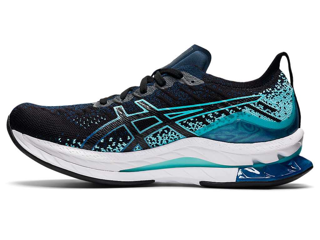 Buty do Biegania Męskie Asics Kinsei Blast Czarne Mięta | 67425-ZFPM