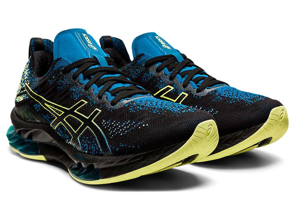 Buty do Biegania Męskie Asics Kinsei Blast Czarne Żółte | 72184-JBFO