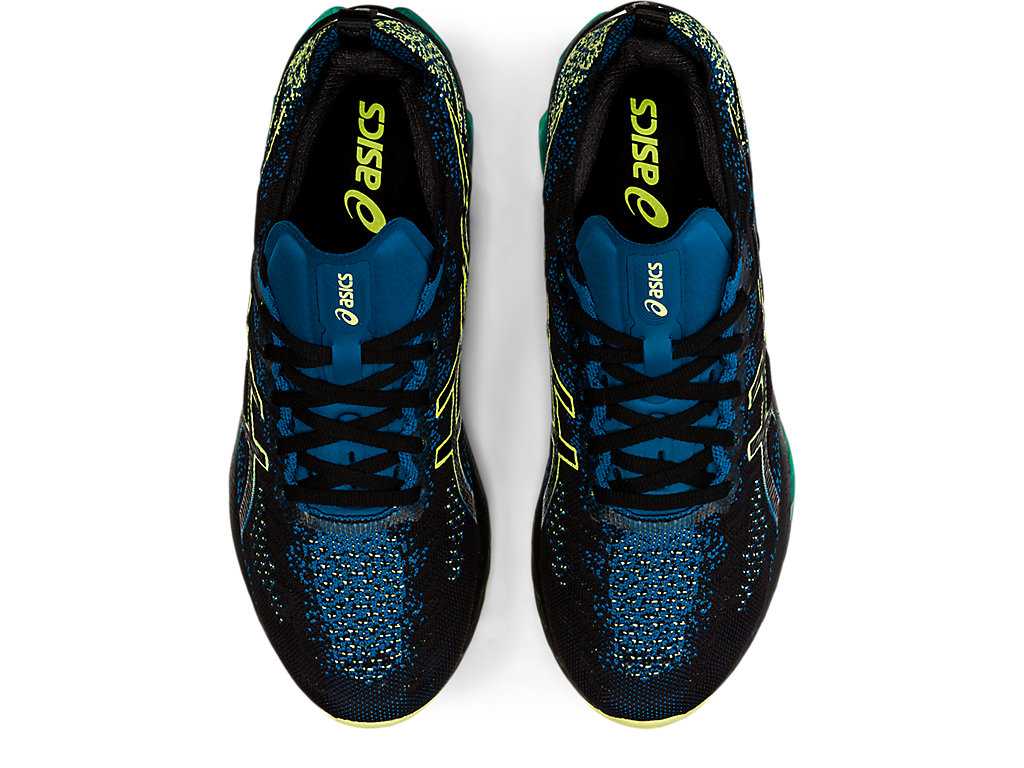 Buty do Biegania Męskie Asics Kinsei Blast Czarne Żółte | 72184-JBFO