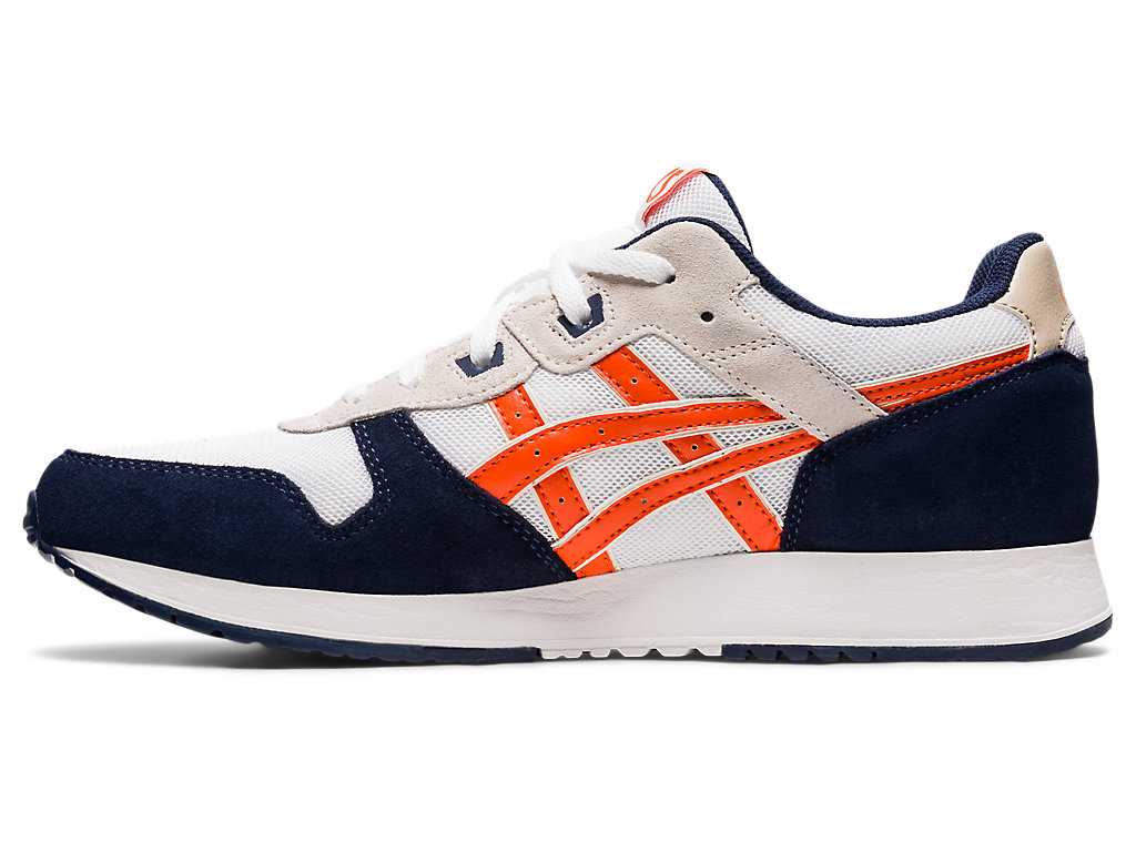 Buty do Biegania Męskie Asics Lyte Klasyczne Białe Pomarańczowe | 29537-OAMW