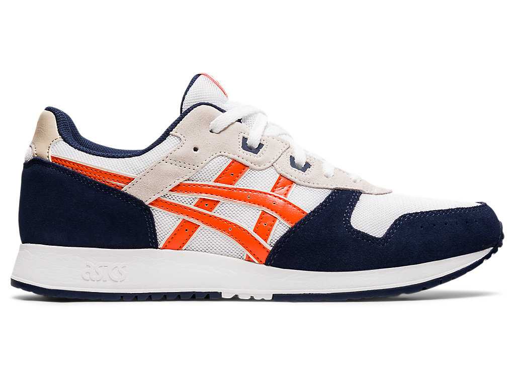 Buty do Biegania Męskie Asics Lyte Klasyczne Białe Pomarańczowe | 29537-OAMW