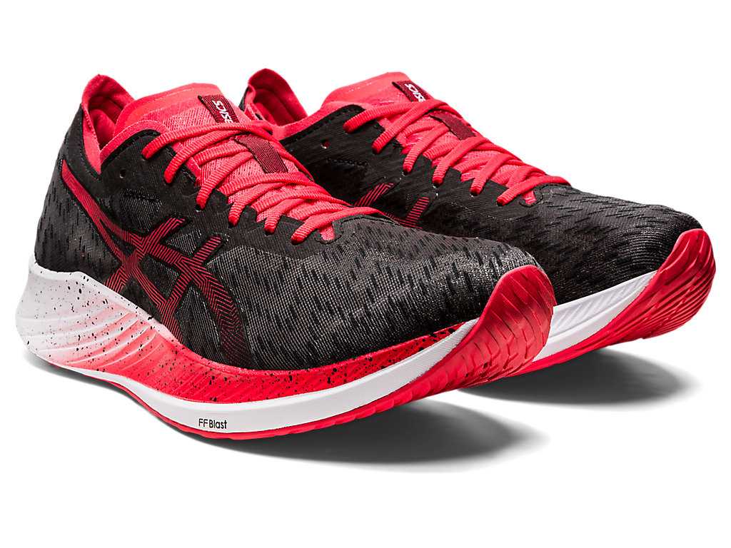 Buty do Biegania Męskie Asics Magic Speed Czarne Czerwone | 27640-QRXC