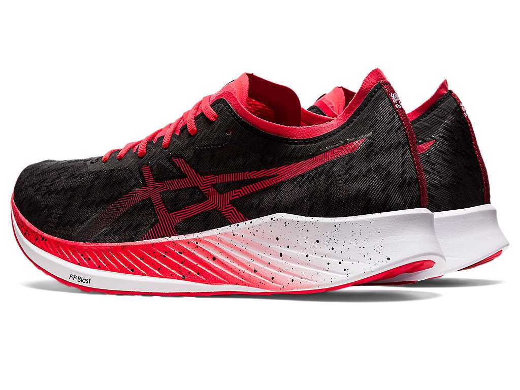 Buty do Biegania Męskie Asics Magic Speed Czarne Czerwone | 27640-QRXC