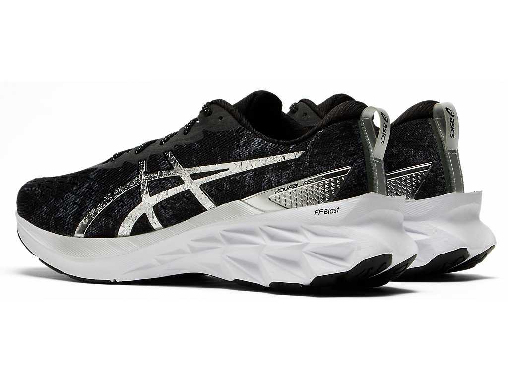 Buty do Biegania Męskie Asics Novablast 2 Platinum Szare Srebrne | 24897-RDWS