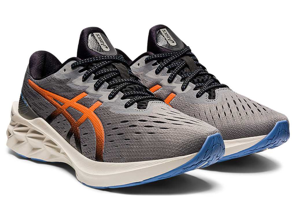 Buty do Biegania Męskie Asics Novablast 2 Szare Pomarańczowe | 29670-VATC