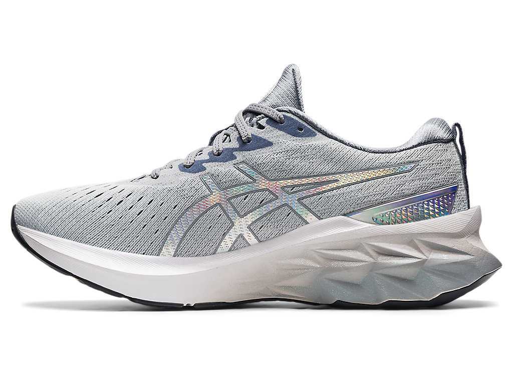 Buty do Biegania Męskie Asics Novablast 2 Platinum Szare Białe | 86125-VOKL