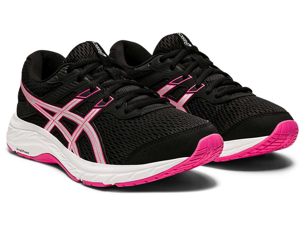 Buty do Chodzenia Damskie Asics Gel-contend 6 Czarne Różowe | 08347-VISP